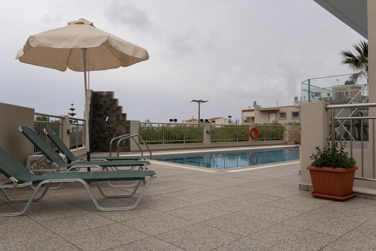Aspri Petra Apartments Аналипси Экстерьер фото