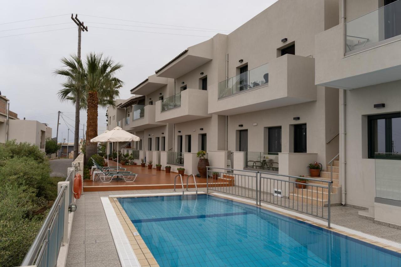 Aspri Petra Apartments Аналипси Экстерьер фото