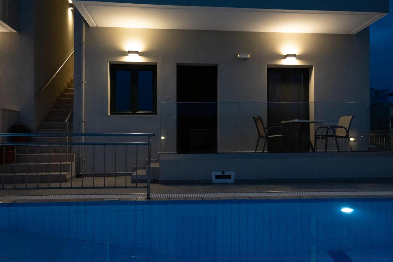 Aspri Petra Apartments Аналипси Экстерьер фото