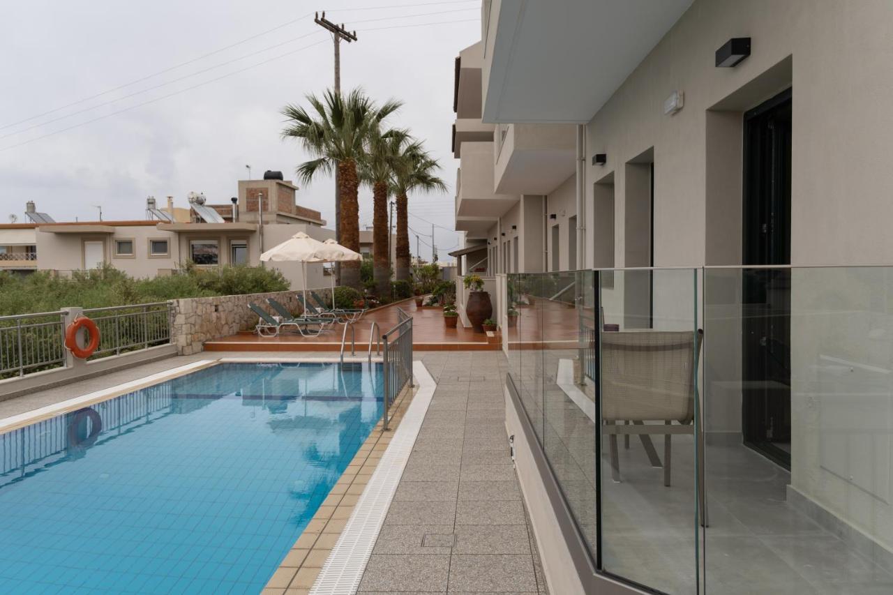 Aspri Petra Apartments Аналипси Экстерьер фото