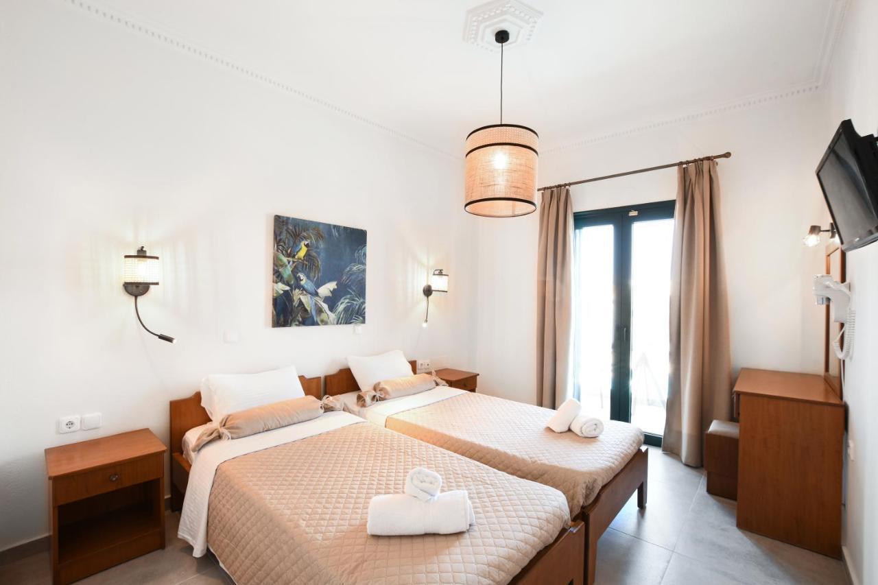 Aspri Petra Apartments Аналипси Экстерьер фото