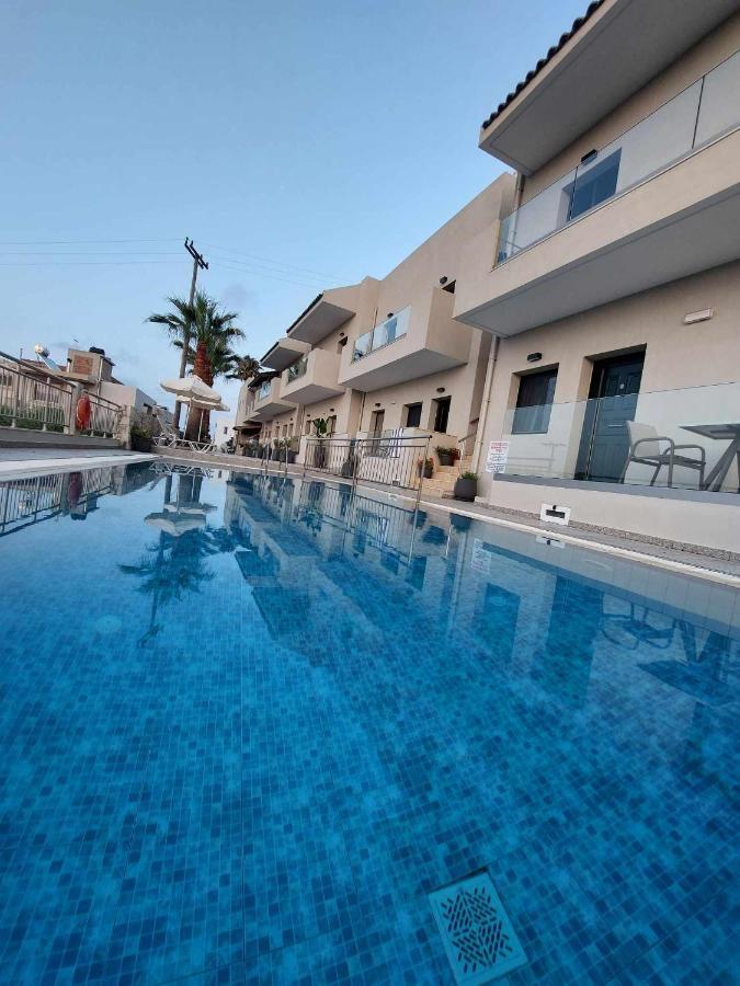 Aspri Petra Apartments Аналипси Экстерьер фото
